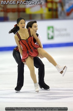 2013-02-27 Milano - World Junior Figure Skating Championships 5188 Jessica Calalang-Zack Sidhu USA